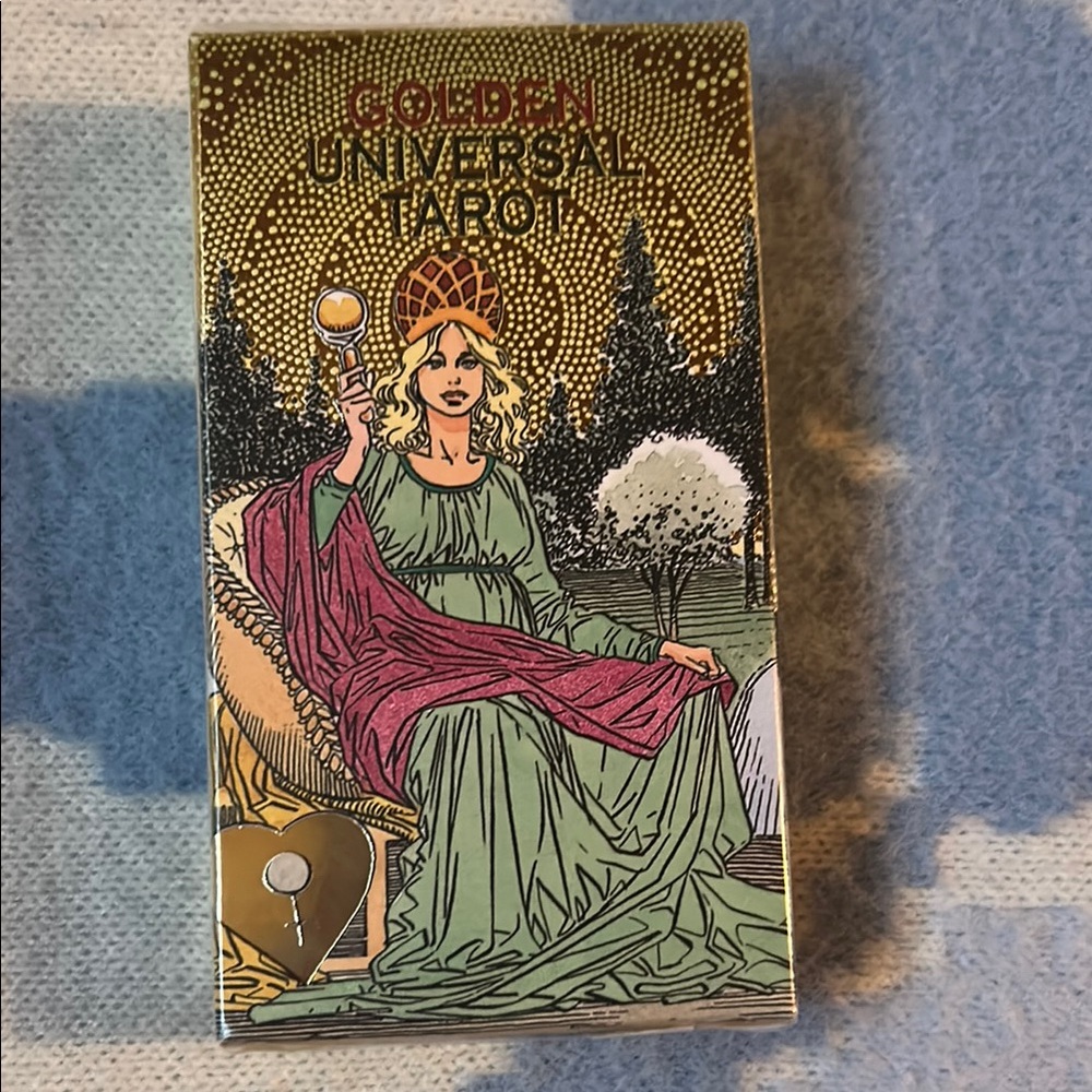 Golden Universal Tarot Deck made in Italy